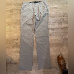 Grey Under Armour Dress Pants